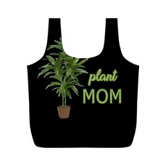 Plant Mom Full Print Recycle Bags (m)  by Valentinaart