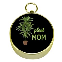 Plant Mom Gold Compasses by Valentinaart