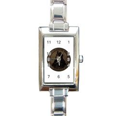 Count Vlad Dracula Rectangle Italian Charm Watch by Valentinaart