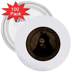 Count Vlad Dracula 3  Buttons (100 Pack)  by Valentinaart