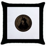 Count Vlad Dracula Throw Pillow Case (Black) Front