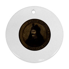 Count Vlad Dracula Round Ornament (two Sides) by Valentinaart