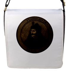 Count Vlad Dracula Flap Messenger Bag (s) by Valentinaart