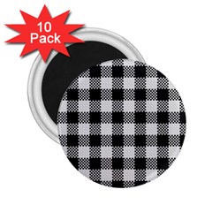 Plaid Pattern 2 25  Magnets (10 Pack)  by ValentinaDesign