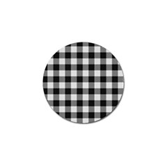 Plaid Pattern Golf Ball Marker by ValentinaDesign