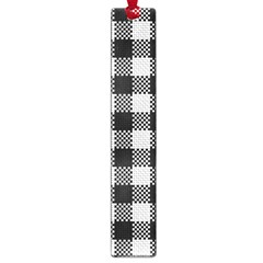 Plaid Pattern Large Book Marks