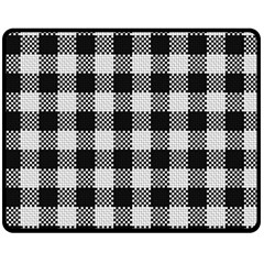 Plaid Pattern Double Sided Fleece Blanket (medium)  by ValentinaDesign