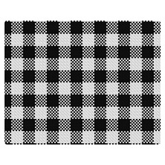 Plaid Pattern Double Sided Flano Blanket (medium) 