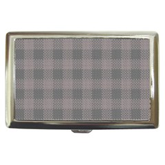 Plaid Pattern Cigarette Money Cases by ValentinaDesign