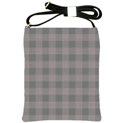 Plaid Pattern Shoulder Sling Bags