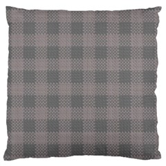 Plaid Pattern Large Cushion Case (two Sides) by ValentinaDesign