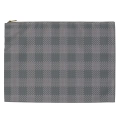 Plaid Pattern Cosmetic Bag (xxl)  by ValentinaDesign