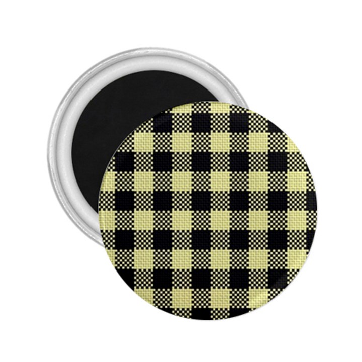 Plaid pattern 2.25  Magnets