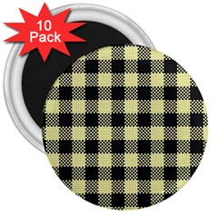 Plaid pattern 3  Magnets (10 pack) 