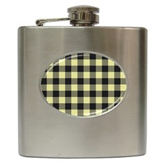 Plaid pattern Hip Flask (6 oz)