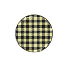 Plaid pattern Hat Clip Ball Marker