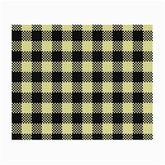 Plaid pattern Small Glasses Cloth