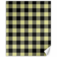 Plaid pattern Canvas 16  x 20  