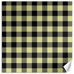 Plaid pattern Canvas 20  x 20  