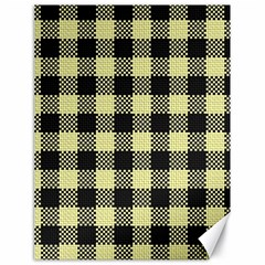 Plaid Pattern Canvas 18  X 24   by ValentinaDesign