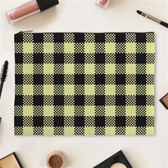 Plaid pattern Cosmetic Bag (XL)