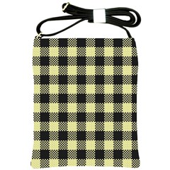 Plaid pattern Shoulder Sling Bags