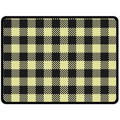 Plaid Pattern Fleece Blanket (large)  by ValentinaDesign