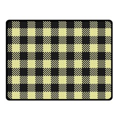 Plaid pattern Double Sided Fleece Blanket (Small) 