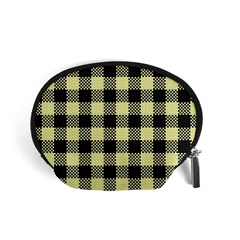 Plaid pattern Accessory Pouches (Small) 