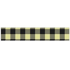 Plaid pattern Flano Scarf (Large)