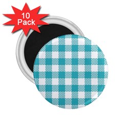 Plaid Pattern 2 25  Magnets (10 Pack)  by ValentinaDesign