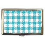 Plaid pattern Cigarette Money Cases Front