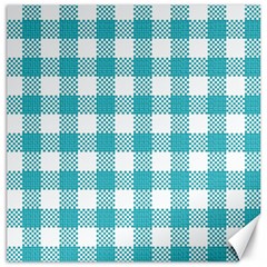 Plaid Pattern Canvas 12  X 12   by ValentinaDesign