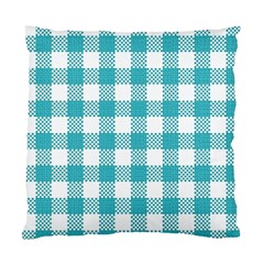 Plaid Pattern Standard Cushion Case (one Side)