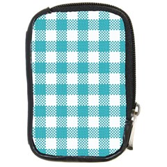 Plaid Pattern Compact Camera Cases by ValentinaDesign