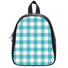 Plaid Pattern School Bags (small)  by ValentinaDesign