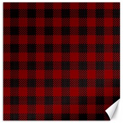 Plaid Pattern Canvas 12  X 12   by ValentinaDesign