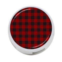 Plaid Pattern 4-port Usb Hub (two Sides)  by ValentinaDesign