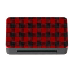 Plaid Pattern Memory Card Reader With Cf by ValentinaDesign