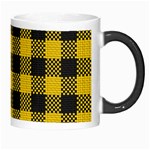 Plaid pattern Morph Mugs Right