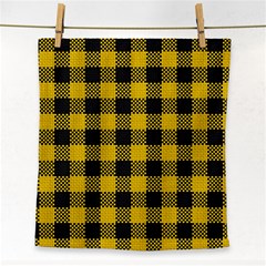 Plaid Pattern Face Towel