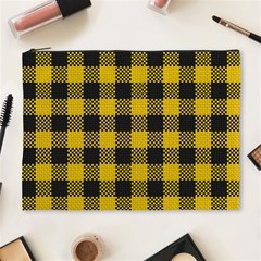 Plaid Pattern Cosmetic Bag (xl) by ValentinaDesign