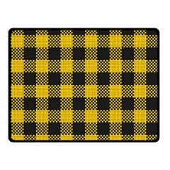 Plaid Pattern Fleece Blanket (small) by ValentinaDesign