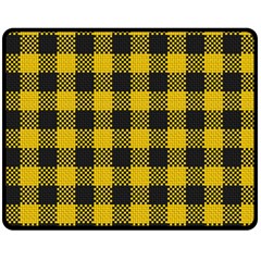 Plaid Pattern Double Sided Fleece Blanket (medium)  by ValentinaDesign