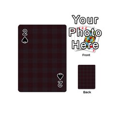 Plaid Pattern Playing Cards 54 (mini)  by ValentinaDesign