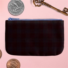 Plaid Pattern Large Coin Purse by ValentinaDesign