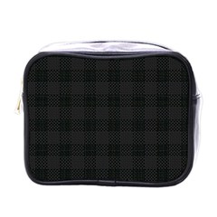 Plaid Pattern Mini Toiletries Bags by ValentinaDesign