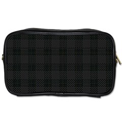 Plaid Pattern Toiletries Bags by ValentinaDesign