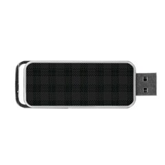 Plaid Pattern Portable Usb Flash (two Sides) by ValentinaDesign