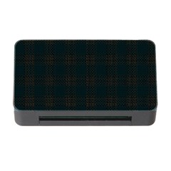 Plaid Pattern Memory Card Reader With Cf by ValentinaDesign